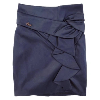 Юбка школьная SUZIE БАРБАРА мемори cotton 158 см синий