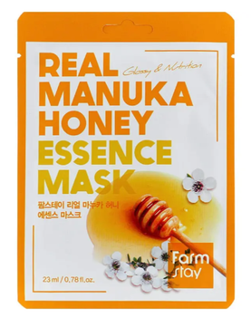 Маска тканева для обличчя з медом FarmStay Real Manuka Honey Essence Mask 23 мл