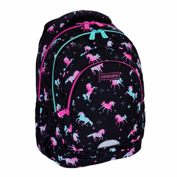 Plecak Astrabag Unicorn Squad AB330 dwukomorowy (5901137224039)