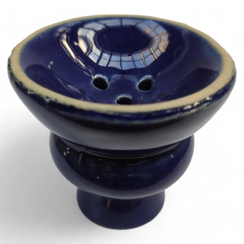 Керамическая чаша для кальяна Pleasant Smoke Bowl Blue