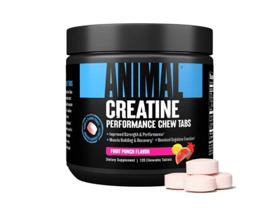 Креатин Universal Nutrition Animal Creatine 120 таблеток Смак Фруктовий пунш