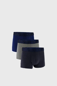 Трусы UA M Perf Cotton 3in синий, серый, темно-синий L 1383891-410 L