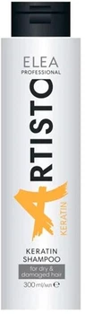Шампунь с кератином восстанавливающий Elea Professional Artisto Keratin Shampoo 300ml