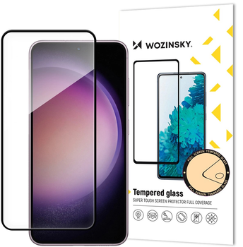 Захисне скло Wozinsky Full Glue для Samsung Galaxy S24 Black (9145576283882)