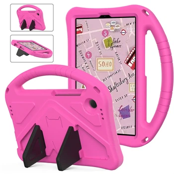 Чохол-накладка Kids with Stand для Samsung Galaxy Tab A9 Plus з ручкою pink