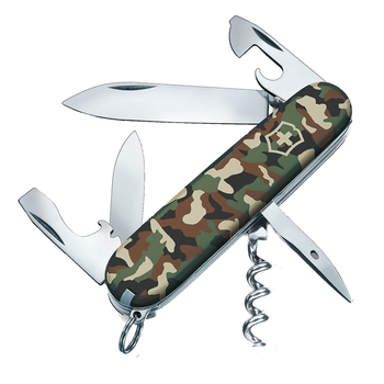 Ніж складний, мультитул Victorinox Spartan (91мм, 12 функцій), камуфляж 1.3603.94