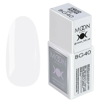 Гель для нарощування моделюючий Moon Full Liquid Builder Gel №BG40, 15 мл