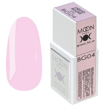 Гель для наращивания моделирующий Moon Full Liquid Builder Gel №BG04, 15 мл