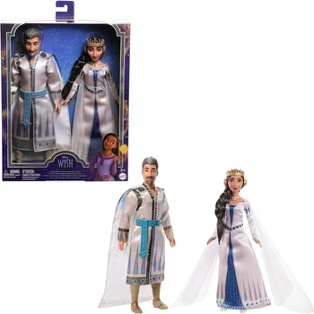 Ігровий набір Mattel Disney Wish King Magnifico and Queen Amaya of Rosas Заповітне бажання КорольМаньїфіко Королева Амая (HRC18)
