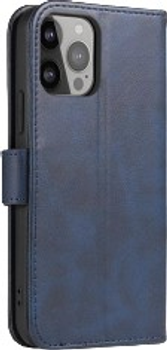 Чохол Hurtel Magnet Case для Samsung Galaxy S24 Plus з гаманцем Blue (9145576284773)