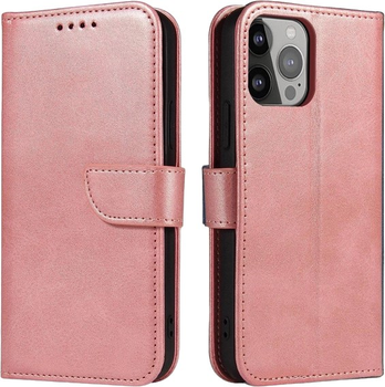 Чохол Hurtel Magnet Case для Samsung Galaxy S24 Plus з гаманцем Pink (9145576284780)