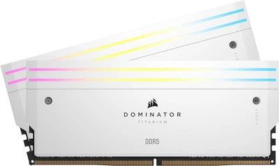 Оперативная память DDR5 32 Gb (7000 MHz) (Kit 16 Gb x 2) Corsair Dominator Titanium RGB (CMP32GX5M2X7000C34W)