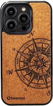 Etui Bewood Traveller Merbau do iPhone 15 Pro Brown (5907511789545)