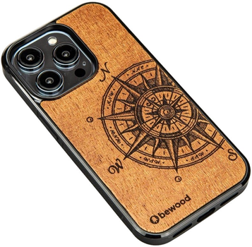 Etui Bewood Traveller Merbau do iPhone 15 Pro Brown (5907511789545)