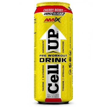 Передтренувальний комплекс AMIX CellUp Drink, 500 мл - Вишня