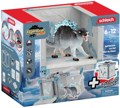 Zestaw do zabawy Schleich Eldrador Creatures BattleCave Lód Szczur 42676 (4059433731964)