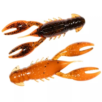 Плавающий силикон ZMAN Pro Crawz 3.5" 3pc #Green Pumpkin/Orange / (2161808 / PRCR-47PK3)