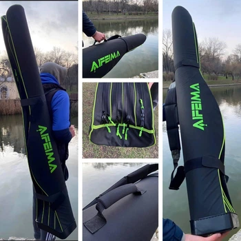 Чохол для чотирьох коропових вудлищ з котушками Feima Rod Holdall 160 см