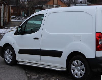 Боковые пороги подножки площадки на Citroen Berlingo 08-12 d60х1,6мм Ситроен Берлинго ST4963