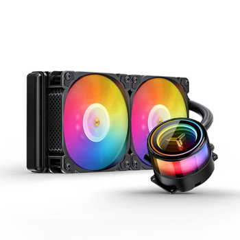 Система рідинного охолодження JONSBO TW7-240 ARGB Black (Intel LGA1700/1200/115X/2011 AMD AM4/AM5/4PIN PWM)