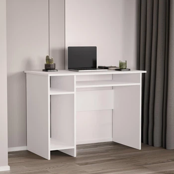 Компьютерный стол Furnigrade СП10 белый 75х100х55