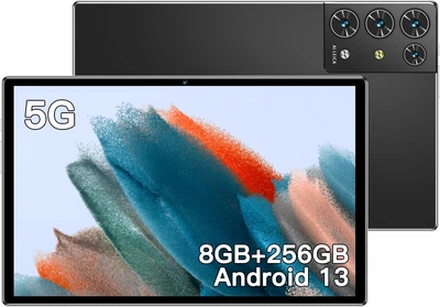Планшет 10.1" Full HD JIASEN S30 Pro 8/256Gb 4G 2-SIM 10 ядер Android 13 8000 mAh Черный Б/В g8