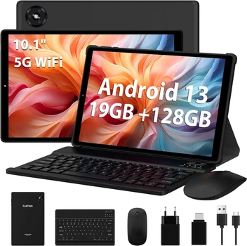 Планшет 10.1" Full HD FASTWD M820 19/128Gb 8 ядер Android 13 8000 mAh Черный g1