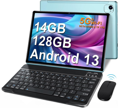 Планшет 10.1" Facetel Q10 14/128Gb 8 ядер Android 13 8000 mAh Зеленый g1