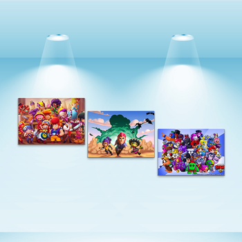 Серія постерів Riviera Blanca Brawl Stars 28x40 см х 3 шт (PS-089)