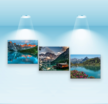 Серія постерів Riviera Blanca Фіорд 40x50 см х 3 шт (PS-150)