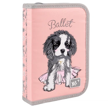 Пенал твердий Yes одинарний з двома клапанами HP-04 Doggy Ballet 533592