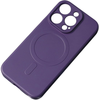 Панель Hurtel MagSafe Silicone Case для Apple iPhone 15 Plus Purple (9145576279861)