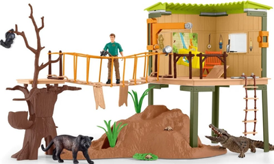 Ігровий набір Schleich Wild Life Станція шукача пригод 42594 (4059433573410)