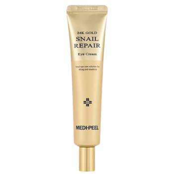 Крем для кожи вокруг глаз с муцином улитки и золотом MEDI-PEEL 24k Gold Snail Repair Eye Cream 40 ml