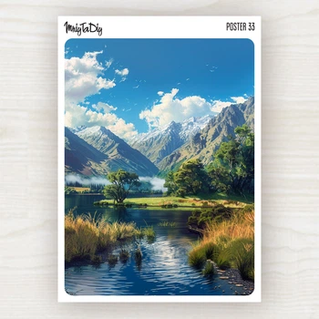Стикерлист MriyTaDiy Poster 33, (10,5 см. х 14,8 см)