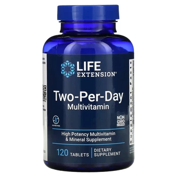 Витамины и минералы Life Extension Two-Per-Day, 120 таблеток