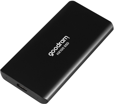 Dysk SSD Goodram HX100 512GB USB 3.2 Type-C TLC Black (SSDPR-HX100-512) Zewnętrzny