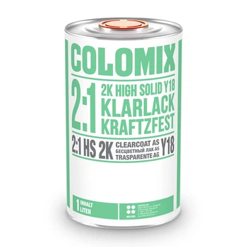 Лак бесцветный 2К Colomix 2:1 Y18 1л (40027202)