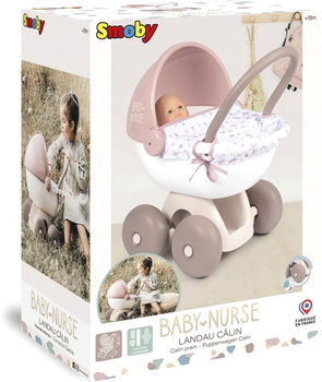 Коляска для ляльки Smoby Baby Nurse з козирком (3032162203774)