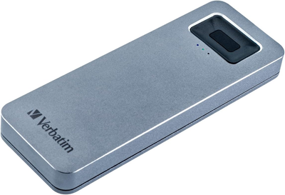 SSD диск Verbatim Executive Fingerprint Secure 1 TB USB 3.0 Type-C Grey (0023942536574) External