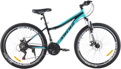 Велосипед Ardis Cleo 26" 15" 2023 Чорно-бірюзовий (0146)