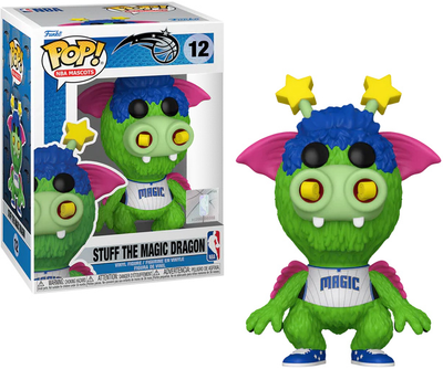 Ігрова фігурка Funko Pop NBA Mascots Stuff the Magic Dragon 9.5 см (0889698796309)