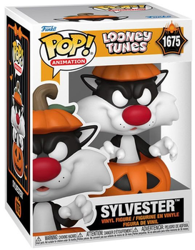 Figurka do gier Funko Pop Animation Looney Tunes Sylwester Z Dynią 10 cm (0889698808729)