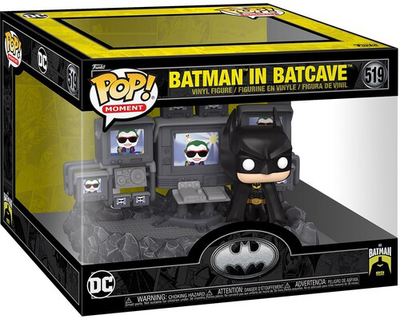 Ігрова фігурка Funko Pop Moment Batman 85th Anniversary у печері Бетмена 13.9 см (0889698806855)