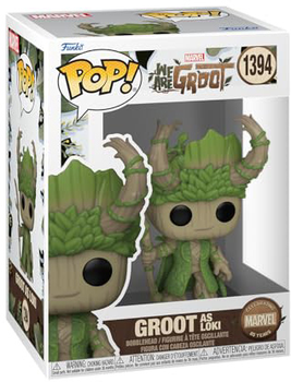 Ігрова фігурка Funko Pop Marvel We Are Groot - Groot As Loki 8.13 см (0889698795173)