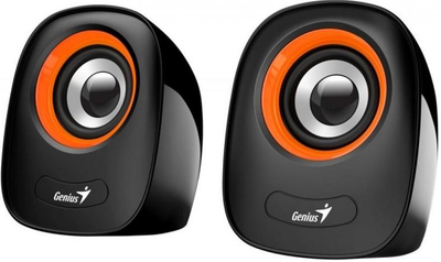 Акустическая система Genius P-Q160 2.0 USB оранжевый (ERC-31730027402)