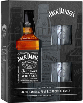Теннесси Виски Jack Daniel's Old No.7 0.7 л 40% в подарочной упаковке + 2 стакана (5099873224892) – фото, отзывы, характеристики в интернет-магазине ROZETKA | Купить в Украине: Киеве, Харькове, Днепре, Одессе, Запорожье, Львове Теннесси Виски Jack Daniel's Old No.7 0.7 л 40% в подарочной упаковке + 2 стакана (5099873224892) – фото, отзывы, характеристики в интернет-магазине ROZETKA | Купить в Украине: Киеве, Харькове, Днепре, Одессе, Запорожье, Львове