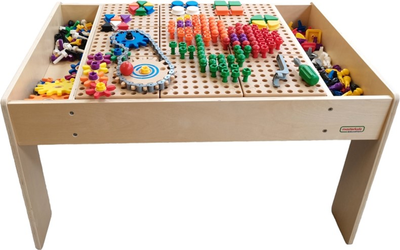 Развивающий столик Masterkidz Stem Wall Деревянный c аксессуарами (0716053832016)