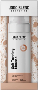 Мус-автозасмага для тіла Joko Blend Self Tanning Mousse 150 мл (4823109410114)