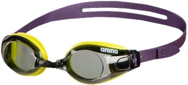 Очки для плавания Arena ZOOM X-FIT (92404-100) Унисекс OFSM Желто-фиолетовые (3468337431541)